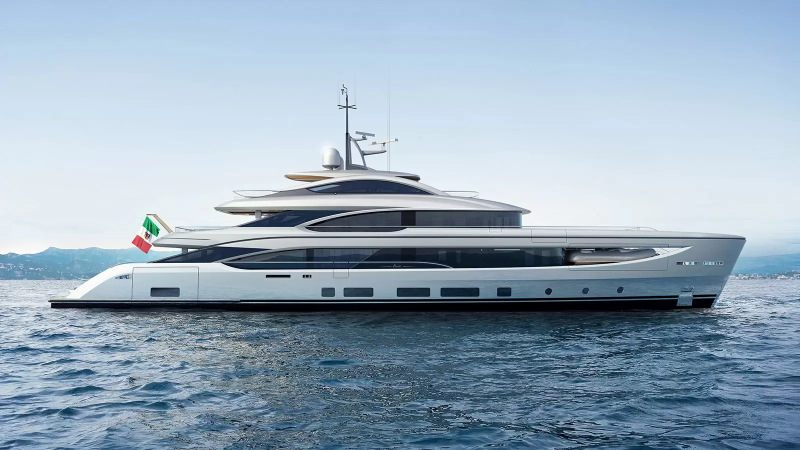 贝尼蒂（Benetti）IRYNA游艇侧面