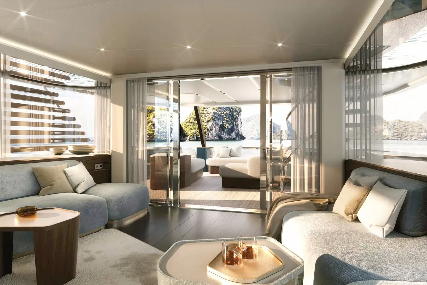 阿兹慕（Azimut）Magellano30M游艇参考价在1200-3000万元之间