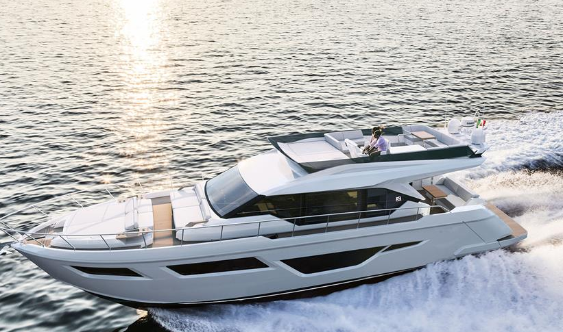 法拉帝(Ferretti)580飞桥游艇二手 附价格图片参数