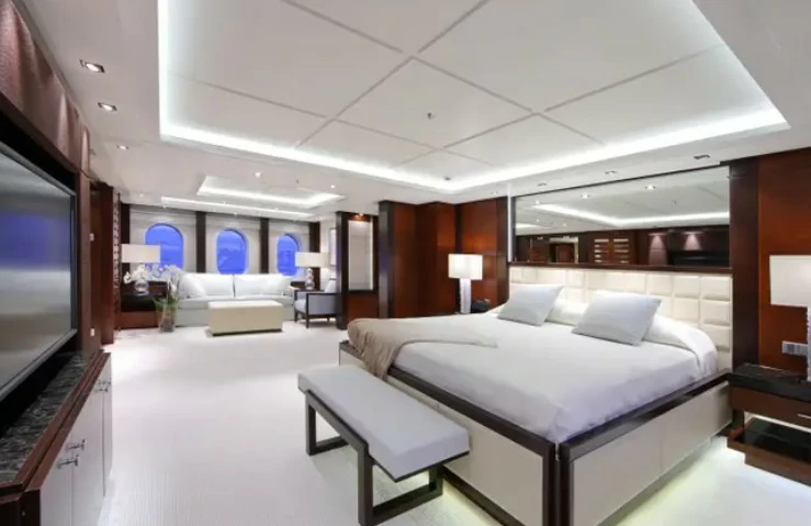 乐顺(Lurssen)Solemates飞桥游艇主人舱