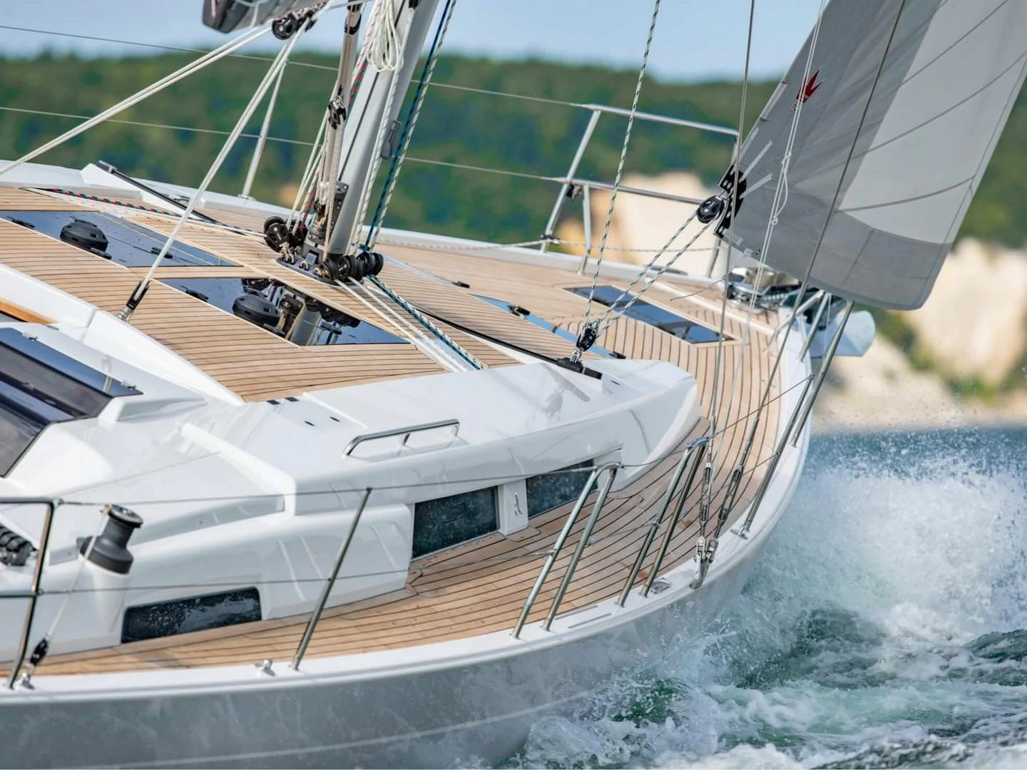 德国14米的汉斯（Hanse）458帆船游艇价格200万