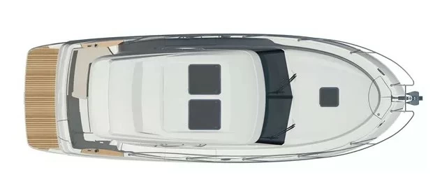 10米法国博纳多(Beneteau)安海仕30巡航游艇布局图1