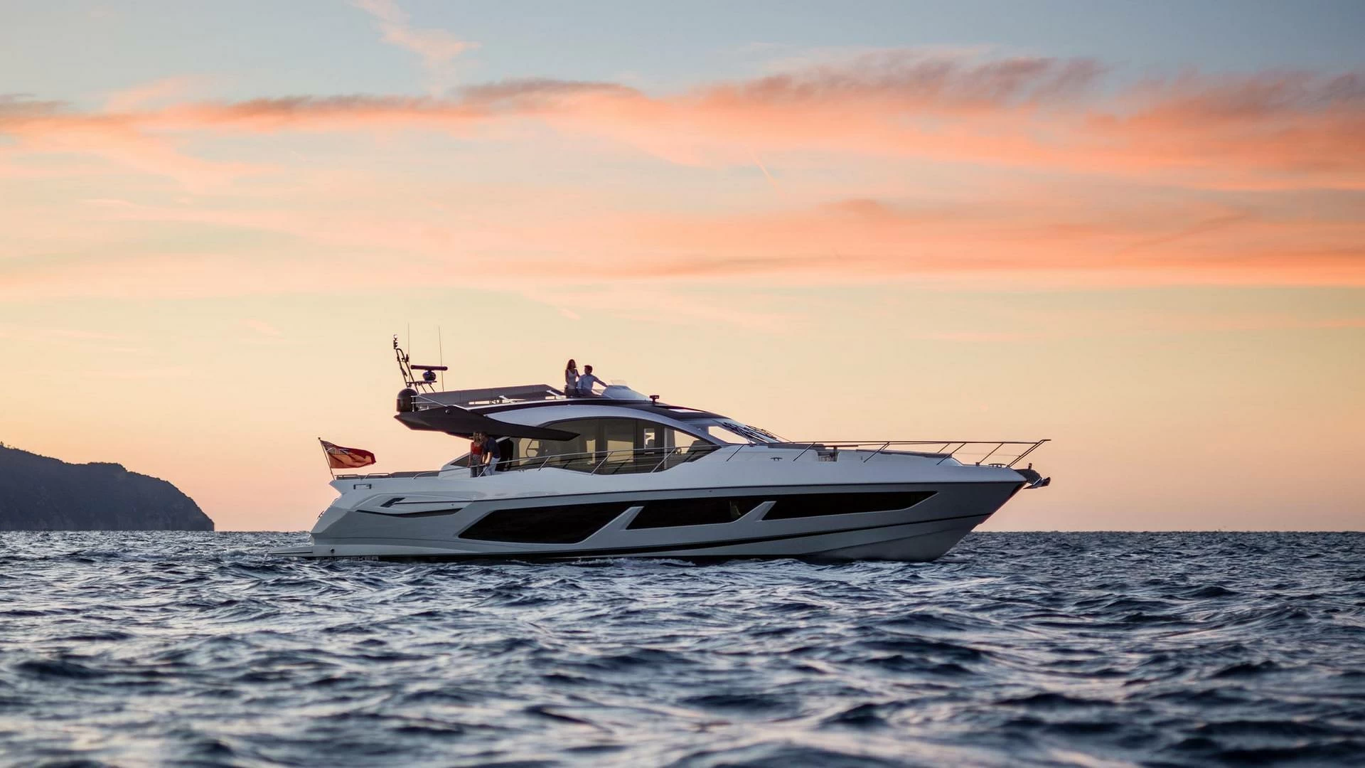 22米英国圣汐克(Sunseeker)74豪华游艇