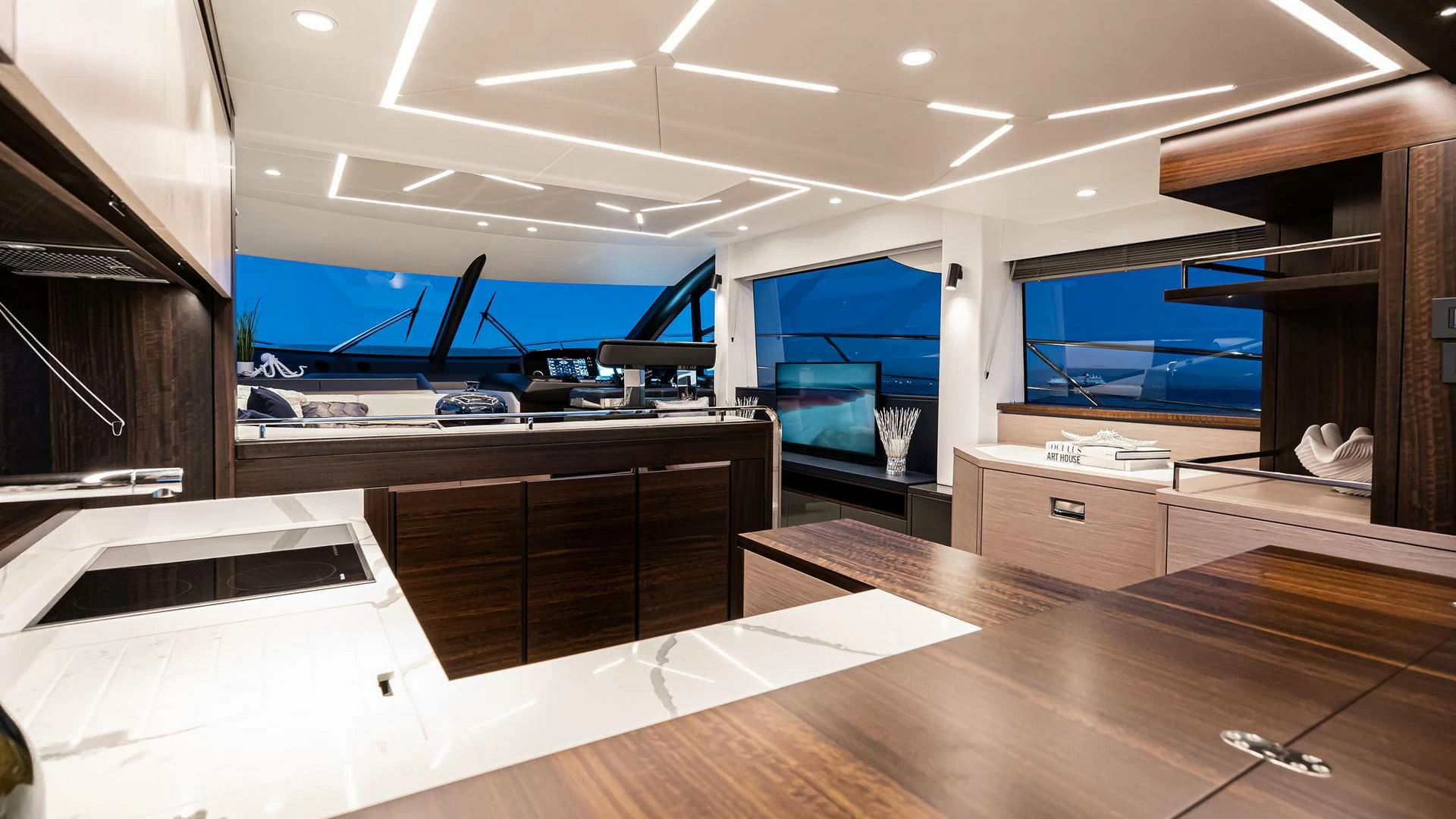 15米圣汐（Sunseeker）Manhattan55飞桥游艇
