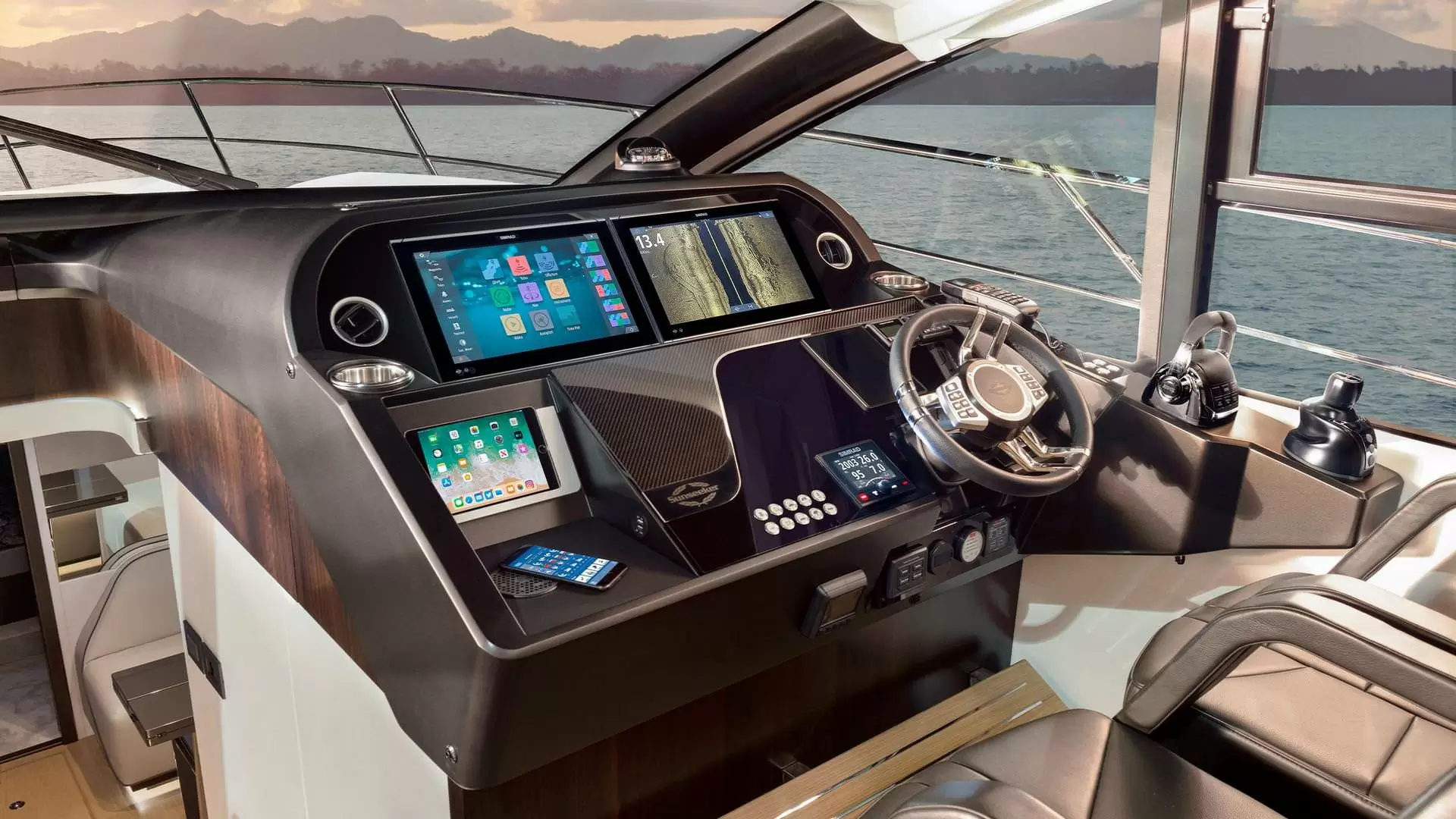 19米英国游艇圣汐（Sunseeker）Predator60运动游艇价格1100万元