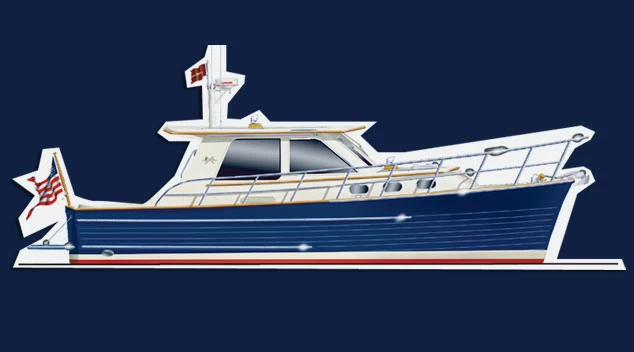 9米美斯(Maxi)Eurosedan32游艇布局图1