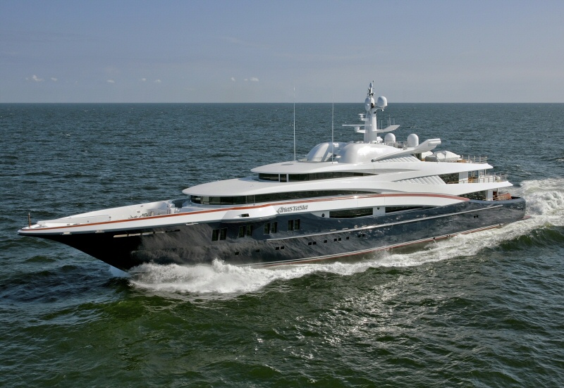 75米长超级豪华游艇:欧绅歌(Oceanco)Y703超级游艇