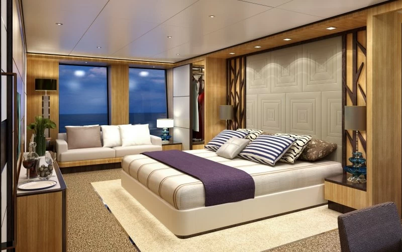 27米东海(Kingship)Ocean SUV90运动游艇客舱