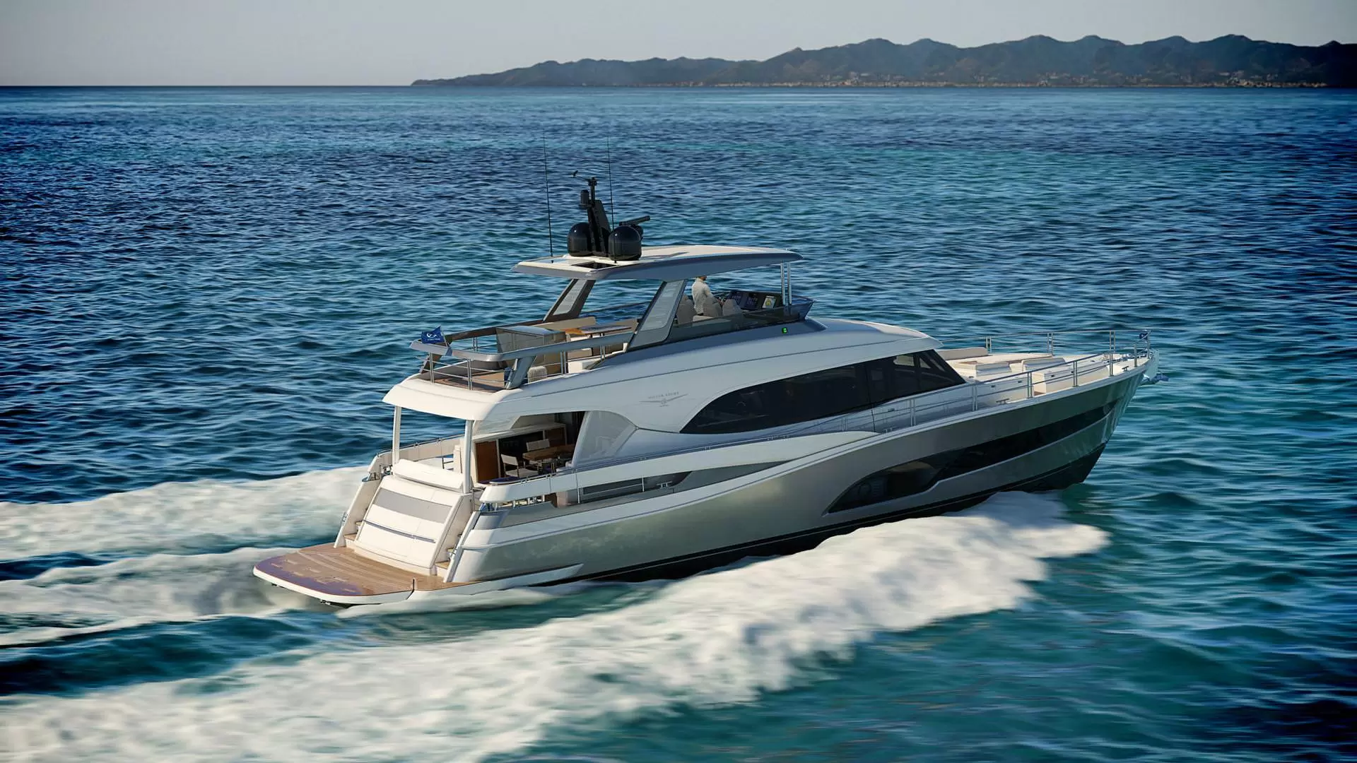 24米里维埃拉（Riviera）78豪华飞桥游艇价格4800万元