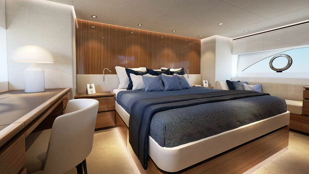 24米里维埃拉（Riviera）78豪华飞桥游艇客舱