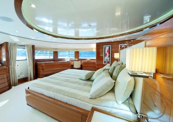 贝尼蒂(Benetti)Vision145二手超级游艇卧室