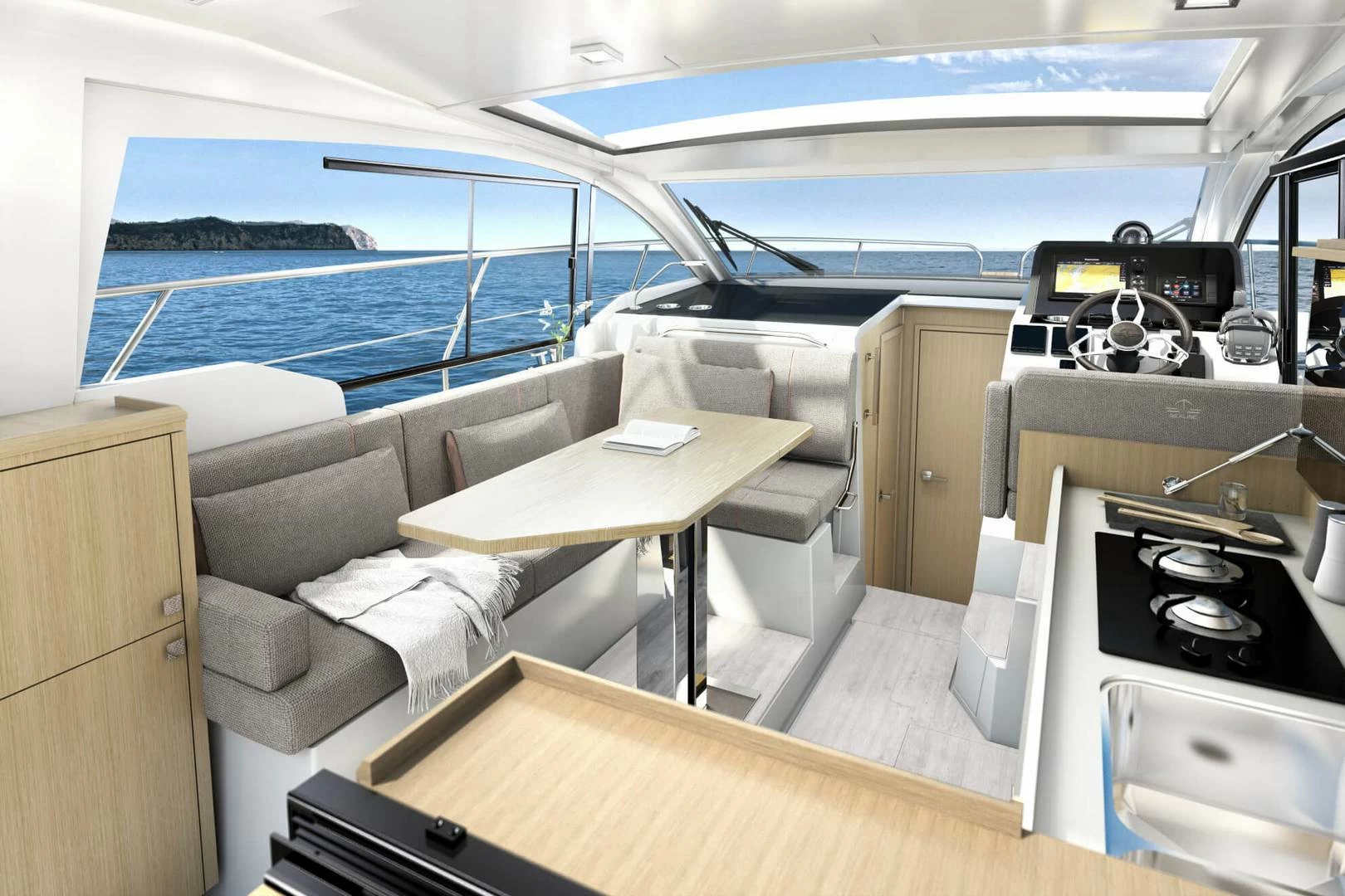 西莱(Sealine)C335小型运动游艇沙龙