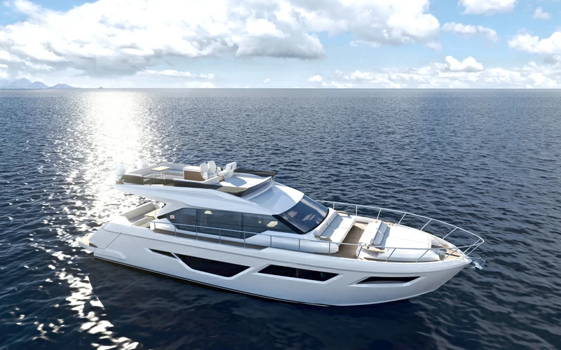 18米法拉帝(Ferretti)580飞桥游艇价格1200万元