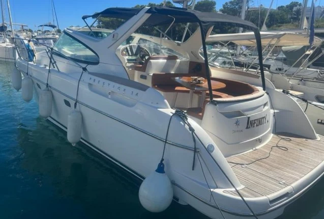 10米沛海驰（Prestige）34二手小型游艇价格9万欧元