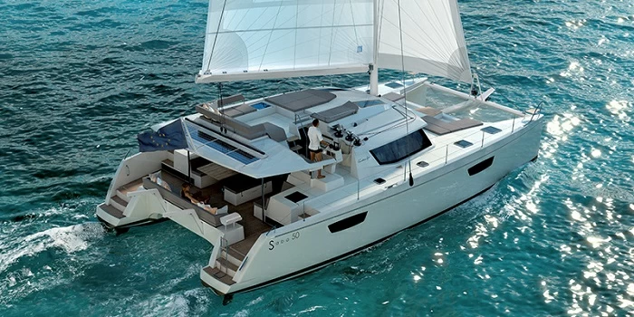 枫丹白露（Fountaine Pajot）Saba50双体帆船950万