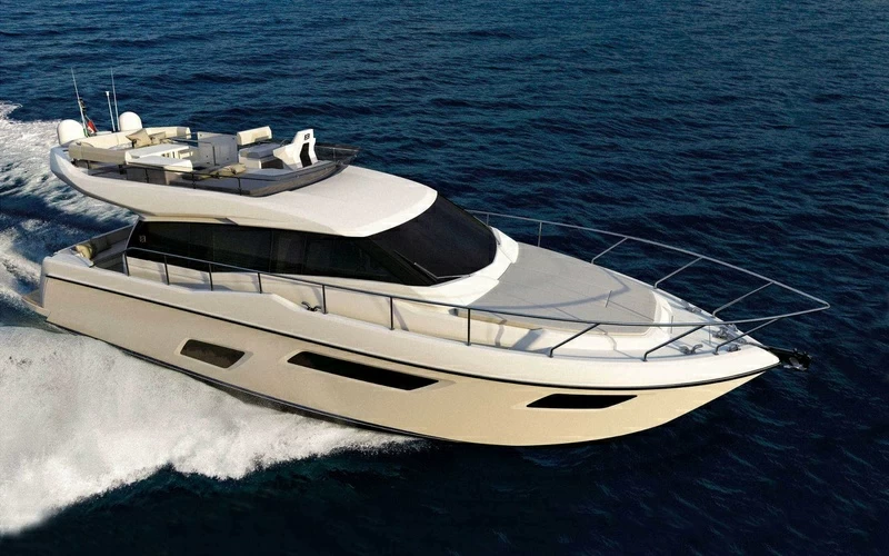 法拉帝（Ferretti）450私人飞桥游艇