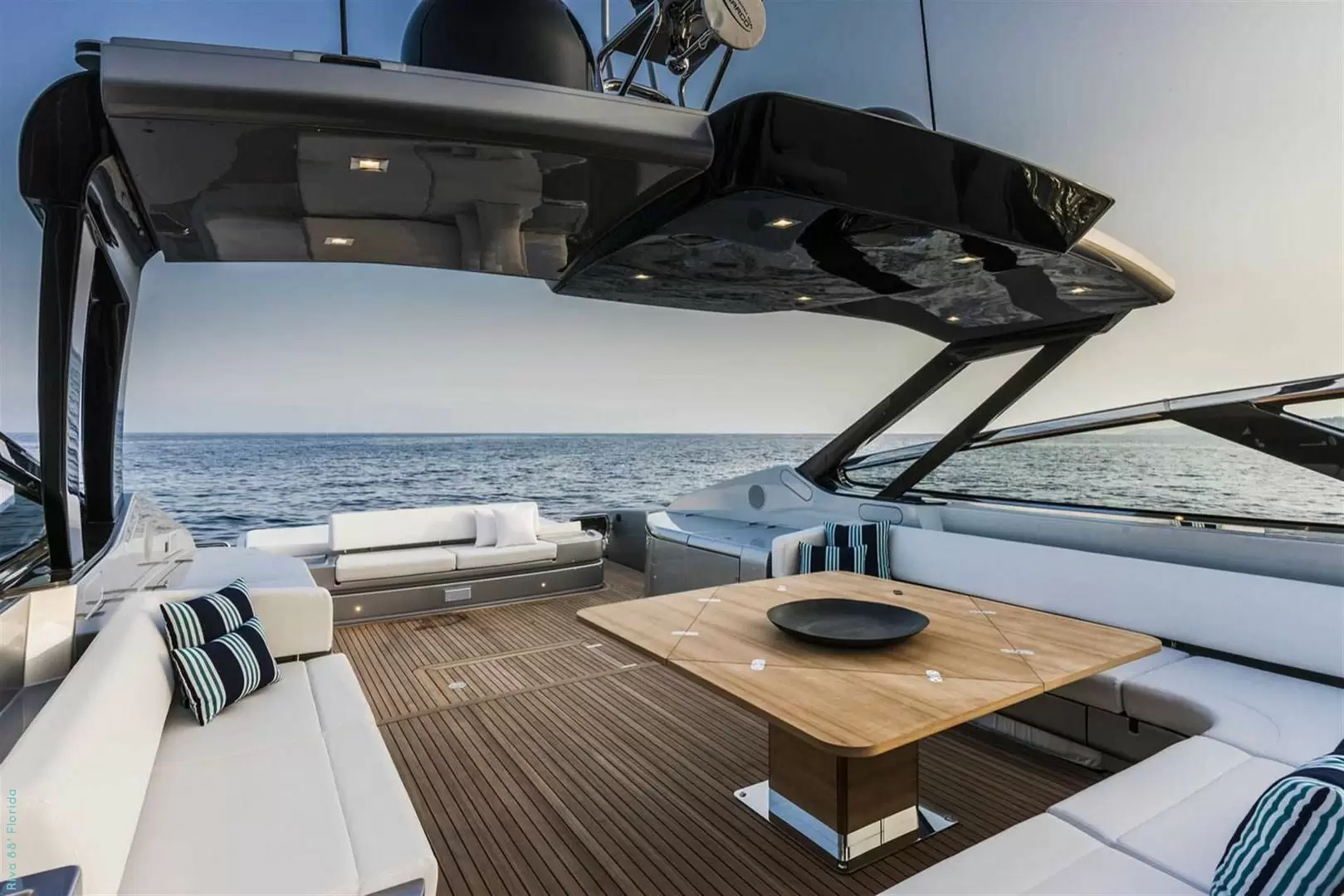 丽娃(Riva)88Florida运动游艇飞桥区