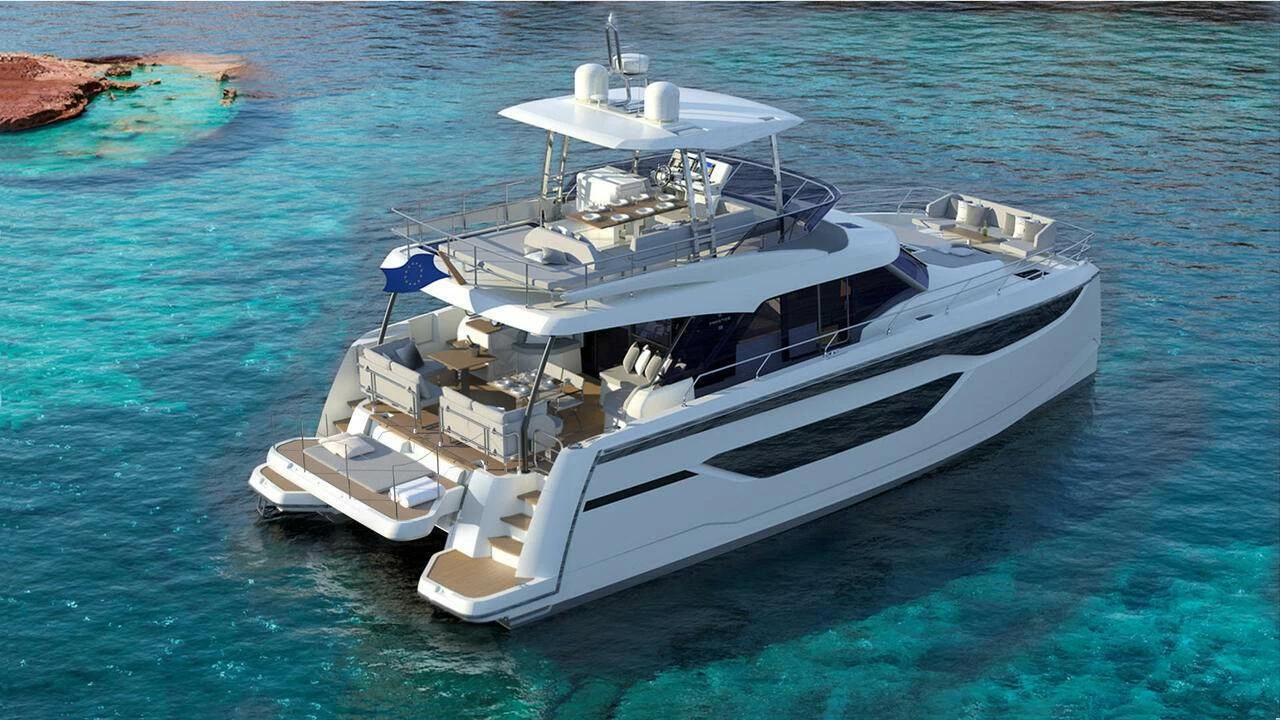 沛海驰M48豪华双体游艇价格1300万(可选择个性化布局)