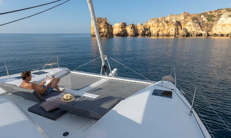 枫丹白露（Fountaine Pajot）Elba45双体帆船前甲板