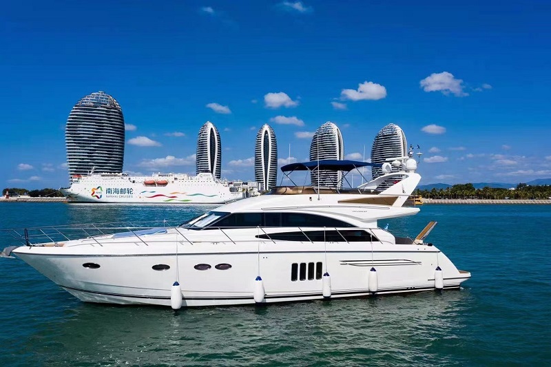 公主Princess62二手豪华飞桥游艇售价580万元(在售)