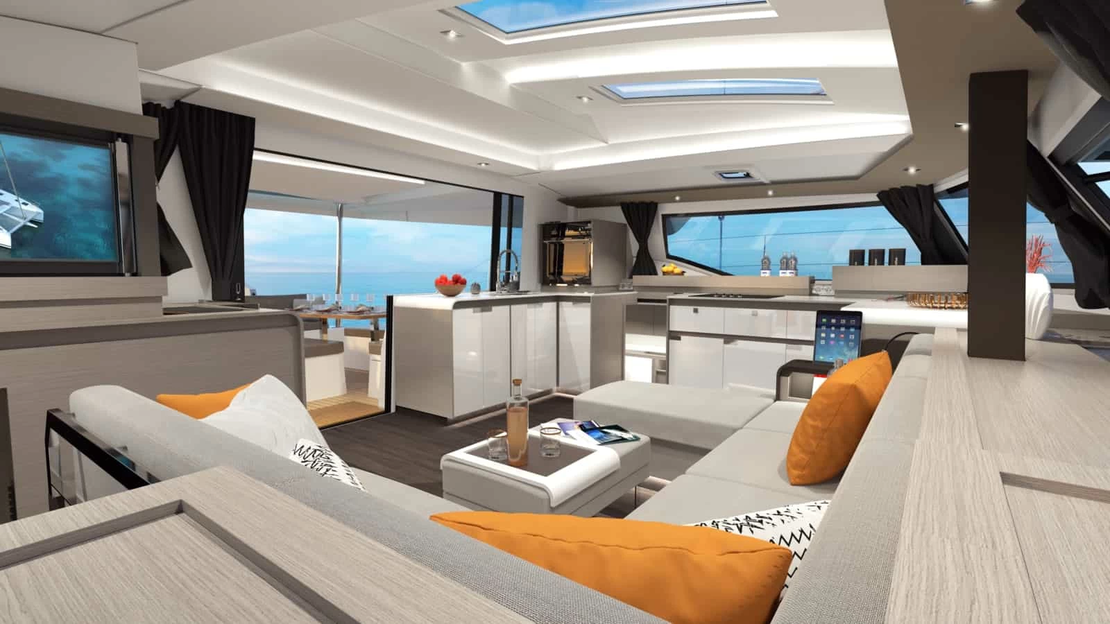 枫丹白露（Fountaine Pajot）Elba45双体帆船沙龙