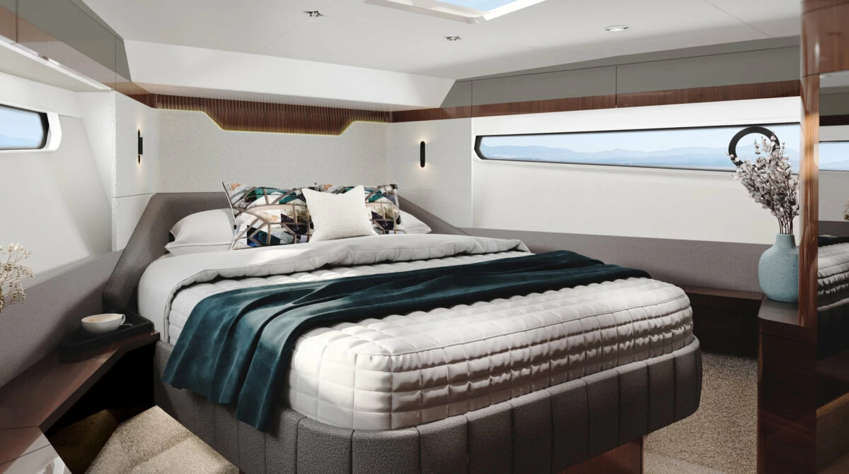 菲尔兰(Fairline)Targa40运动游艇卧室