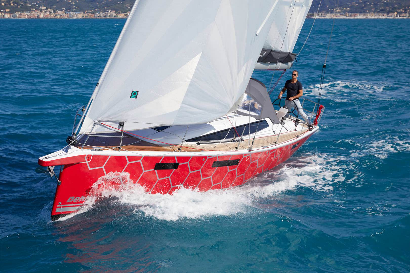 【竞赛巡航帆船价格】汉斯Dehler38SQ帆船，新船价格300万！