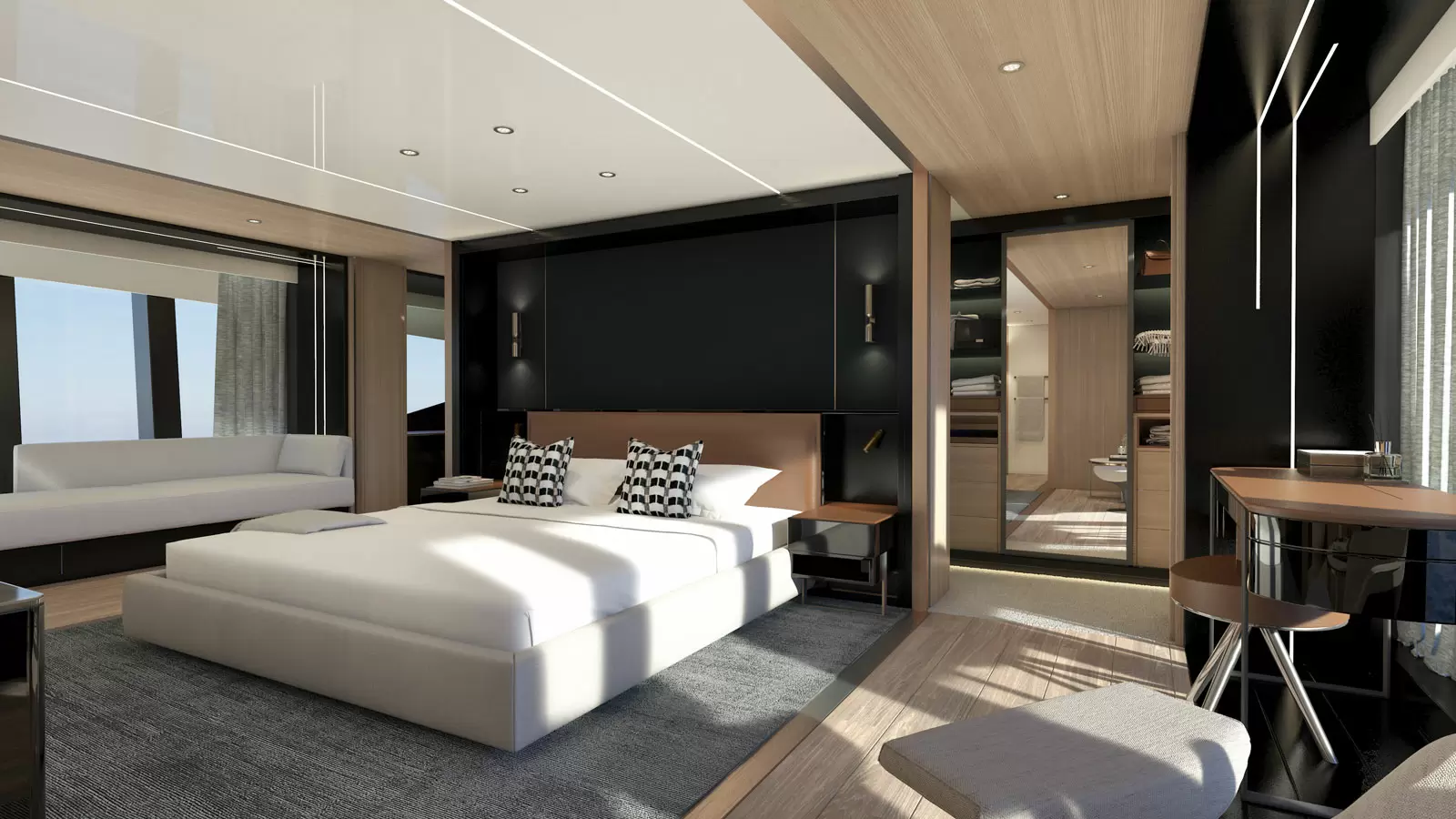 圣汐克(Sunseeker)Ocean460卧室