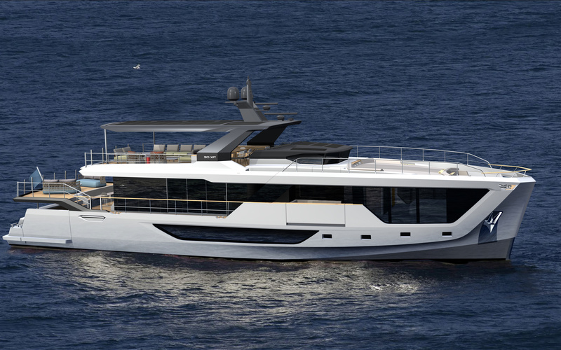 露玛瑞Numarine 30XP探险艇，柴油电力推进，价格8700万