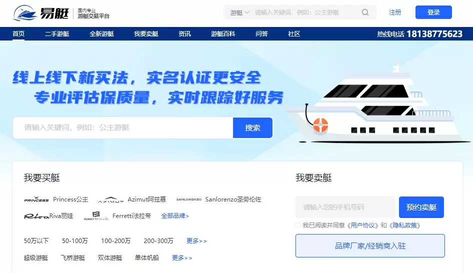 游艇去哪买，游艇购买途径——易艇网