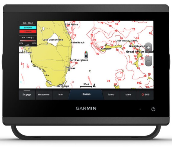 佳明Garmin GPSMAP 723多功能导航仪（高分辨率）