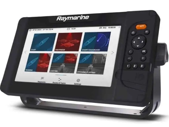 雷松Raymarine Element 9 HV船用GPS海图探鱼器