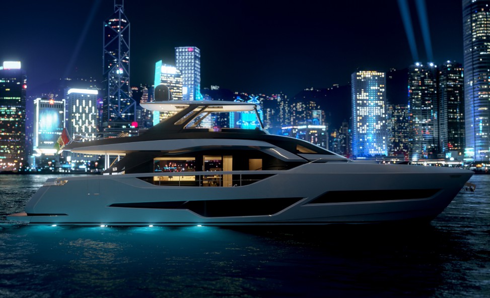 法拉帝推出全新飞桥游艇：Ferretti Yachts 800