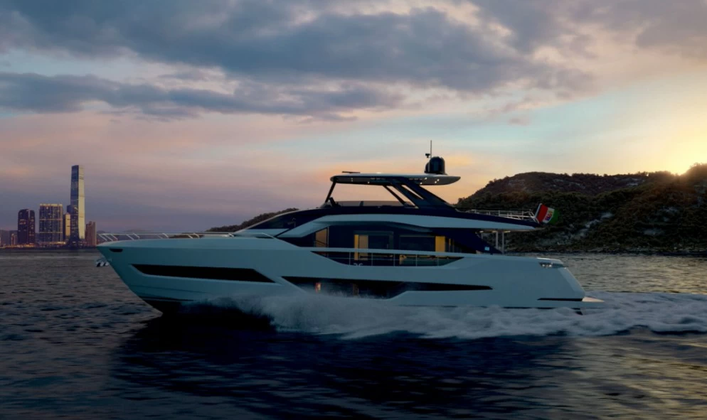 法拉帝推出全新飞桥游艇：Ferretti Yachts 800