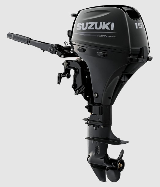 铃木（Suzuki）DF15AR便携式舷外游艇发动机