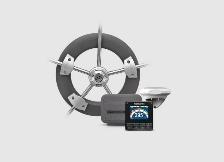游艇装备：雷松（Raymarine）EV-100舵轮自动驾驶仪