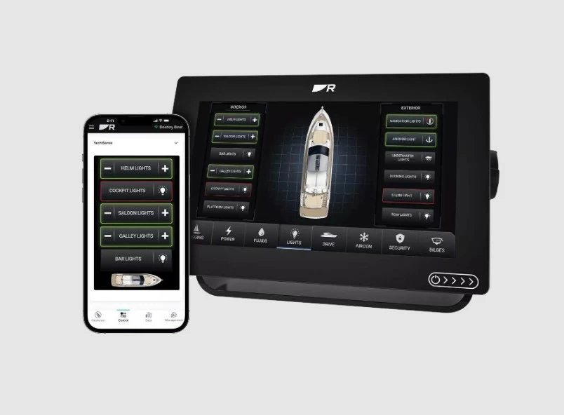 游艇系统：雷松（Raymarine）YachtSense生态系统
