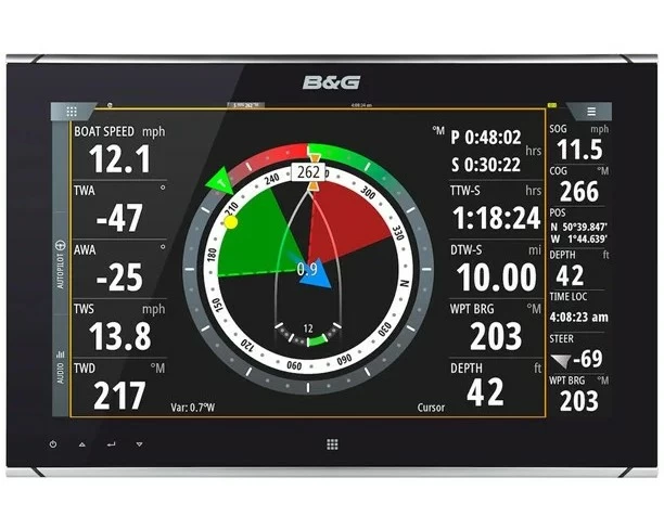 游艇装备：B&G Zeus 19显示器（高亮度多点触控宽屏）