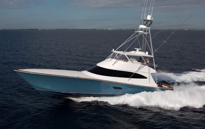 Viking 80C大型运动钓鱼游艇：24米长，附参数/图片